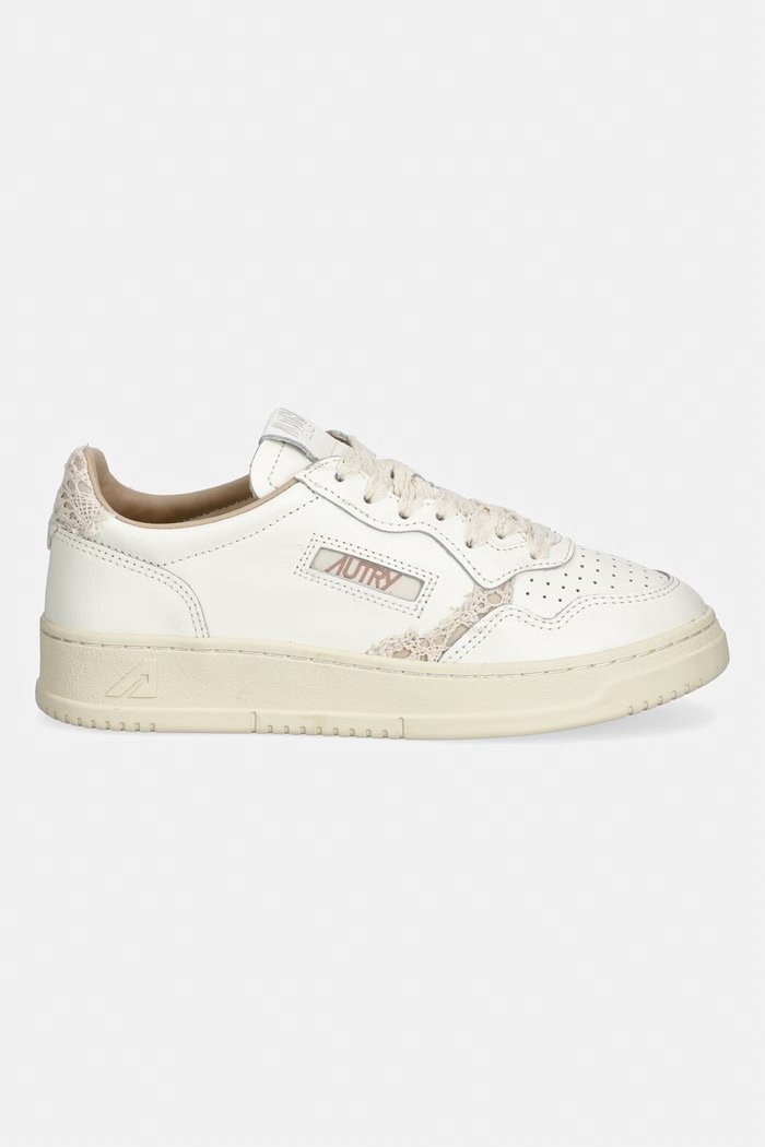 AUTRY leather sneakers Medalist Low AULWMJ01 beige SS26