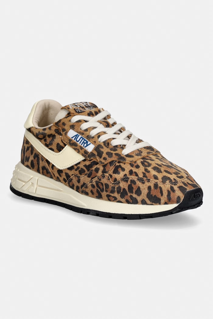AUTRY suede sneakers Reelwind Low grain leather beige WWLWUJ02