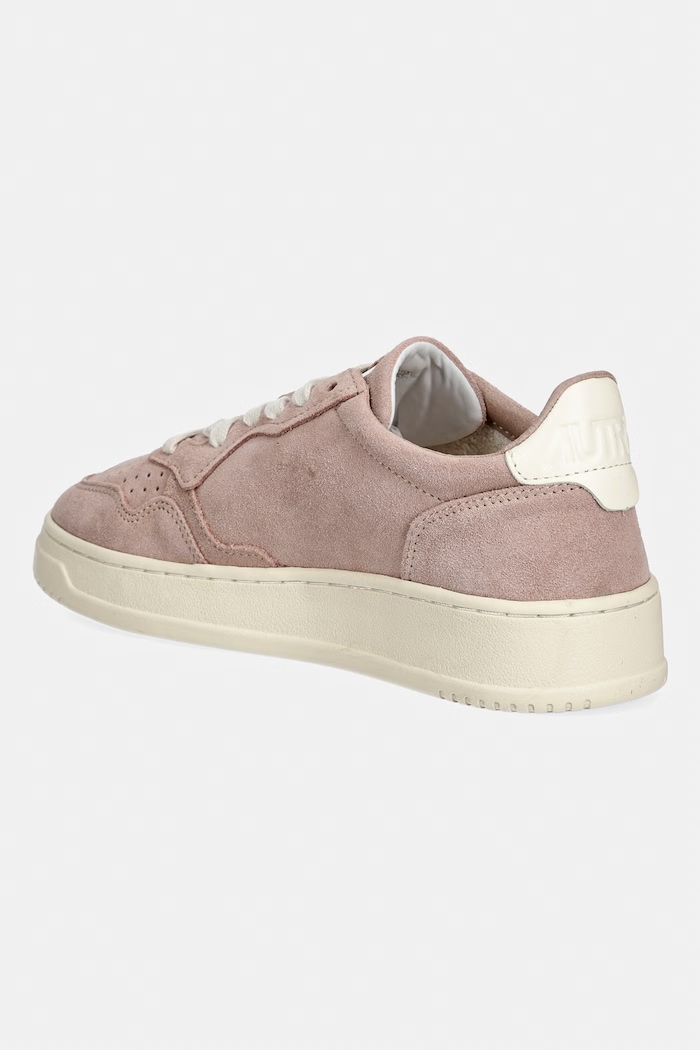 Shoes AUTRY Medalist Low Sneakers Women's suede AULWUH12 pink