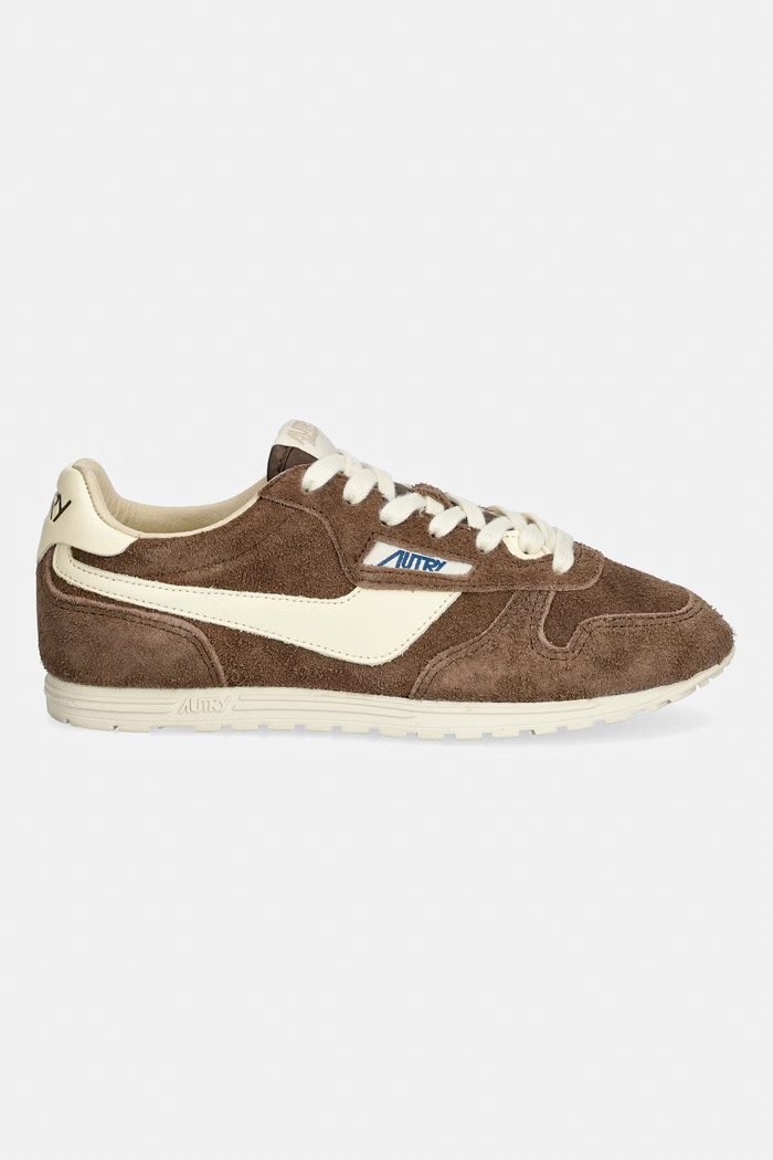 AUTRY sneakersy zamszowe Windspin Low WSLWUB37 brązowy SS26