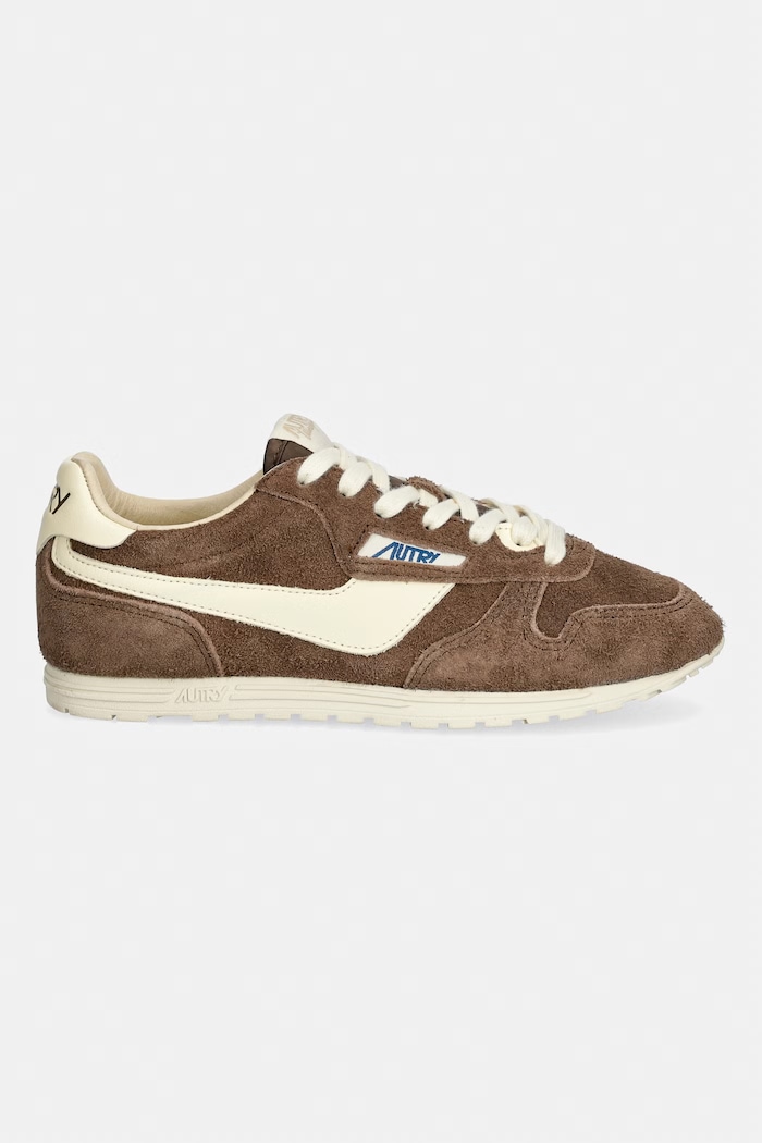 AUTRY sneakersy zamszowe Windspin Low WSLWUB37 brązowy SS26