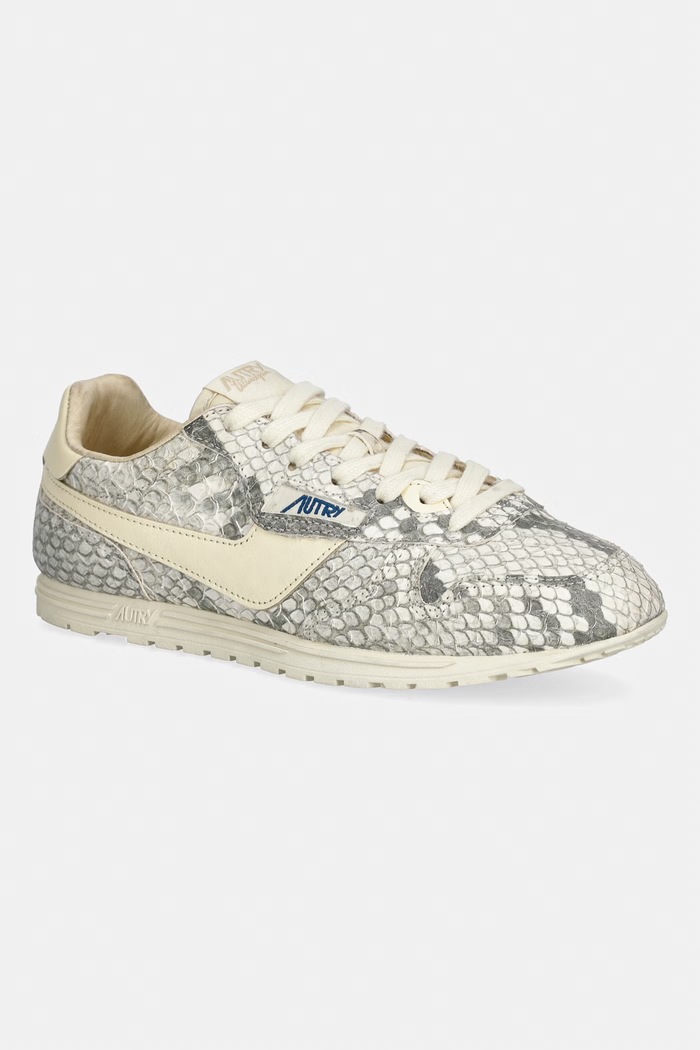 AUTRY sneakersy skórzane Windspin Low niska beżowy WSLWVV01