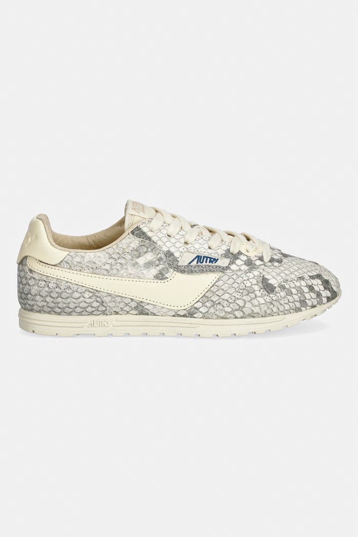 AUTRY sneakersy skórzane Windspin Low WSLWVV01 beżowy SS26