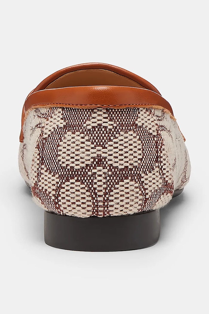 Παπούτσια Μοκασίνια Coach Sculpted C Jacquard CCD68.URC καφέ