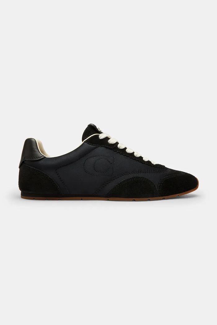 Coach sneakers Flat Sneaker mic de statură negru CCI48.L77