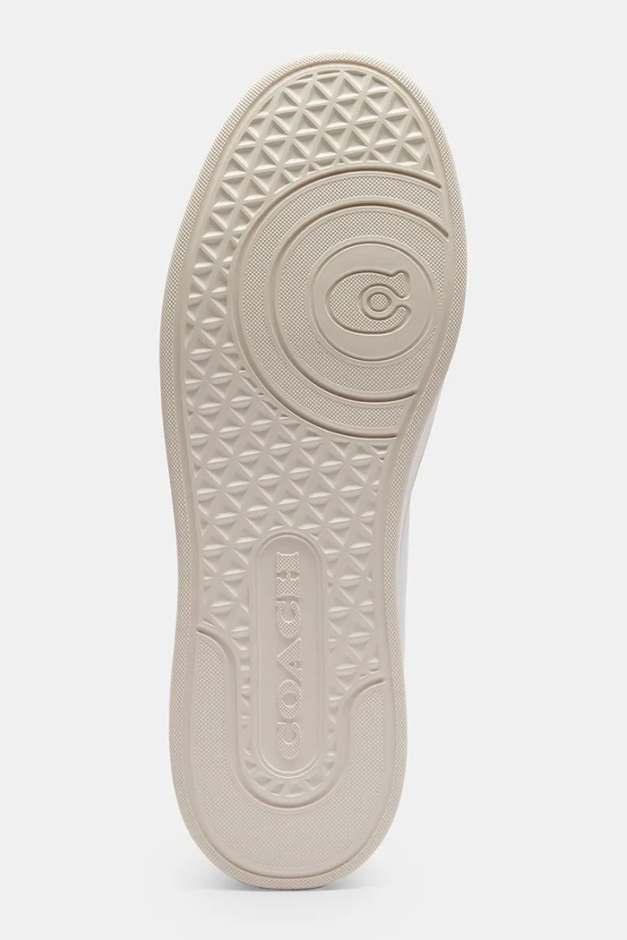 Кожени маратонки Coach High Line CCN68.OPI бял