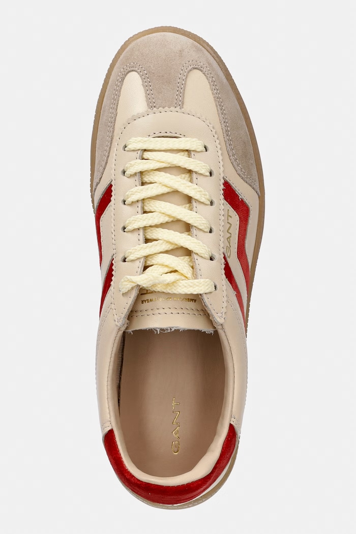 Gant sneakersy skórzane Cuzima beżowy 32531200.G07