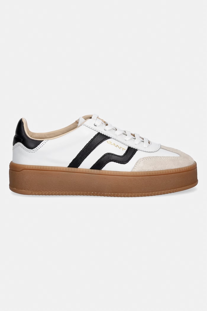 Gant sneakersy skórzane Cuzmani 32531202.G020 biały SS26
