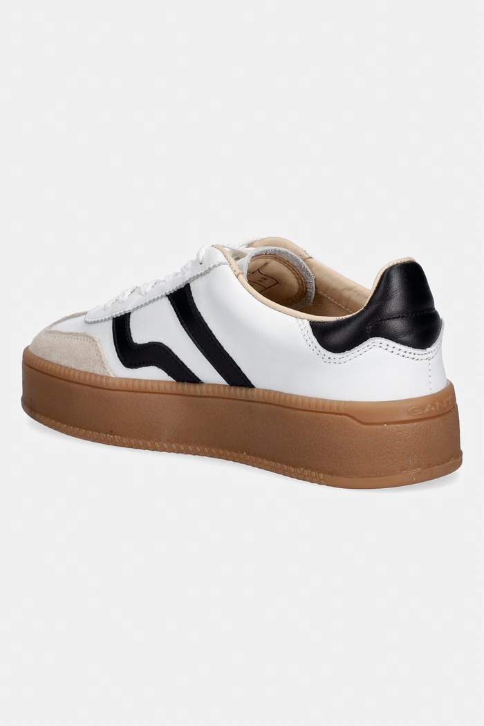 Obuwie Gant sneakersy skórzane Cuzmani 32531202.G020 biały