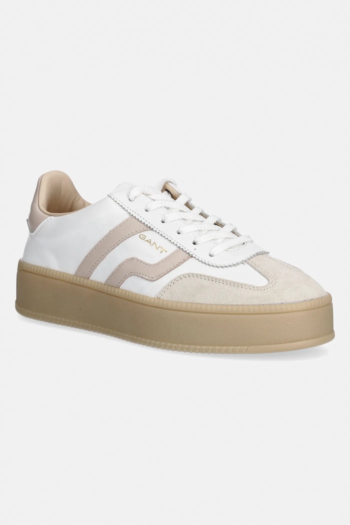 Gant sneakers in pelle Cuzmani pelle fiore bianco 32531202.G265