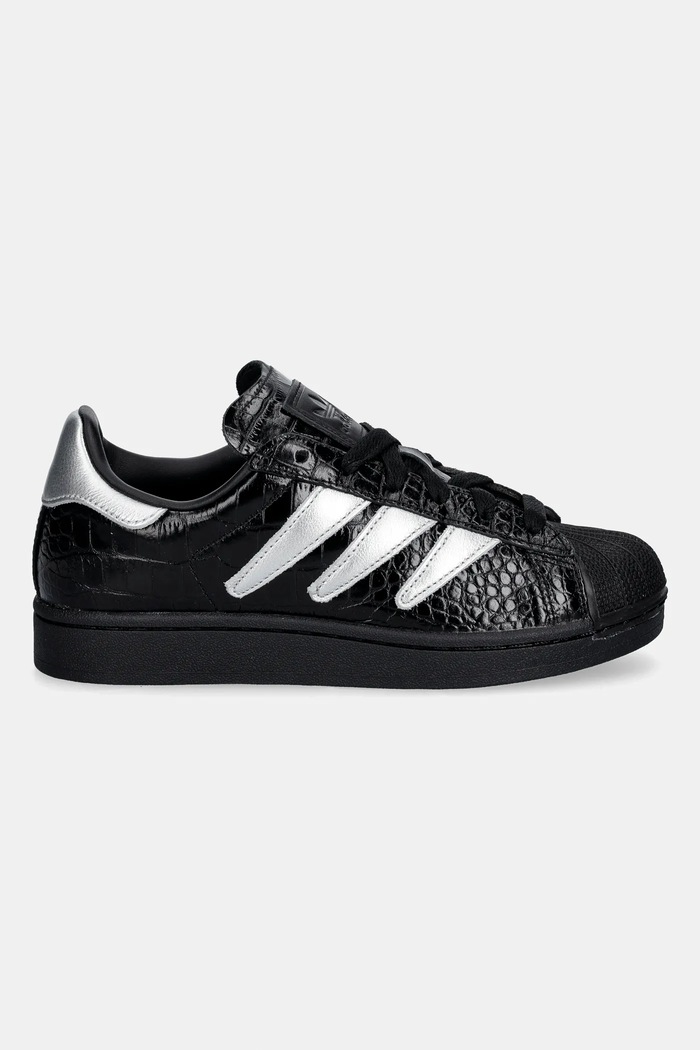 Δερμάτινα sneakers adidas Originals Superstar II W HQ9303 μαύρο SS26