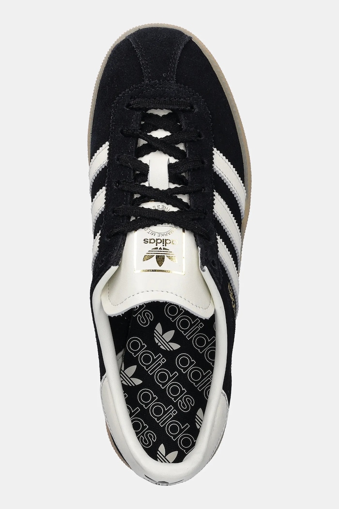 adidas Originals sneakersy zamszowe Muenchen W czarny IH4206