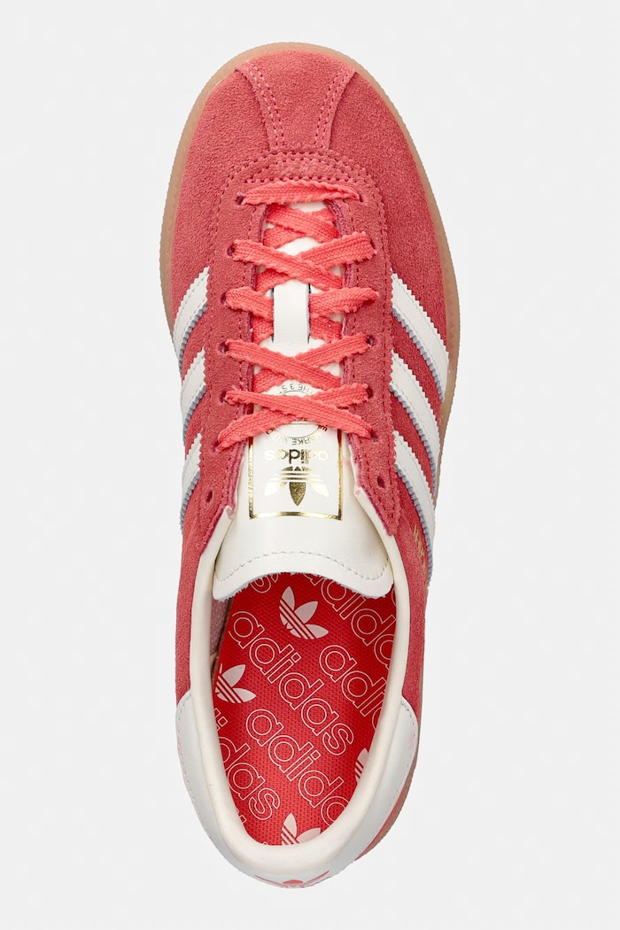 adidas Originals sneakersy zamszowe Muenchen W różowy IH4207