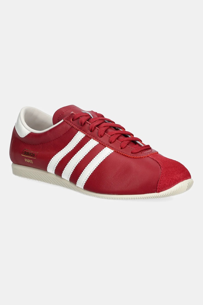 adidas Originals leather sneakers Paris W low maroon IH6793
