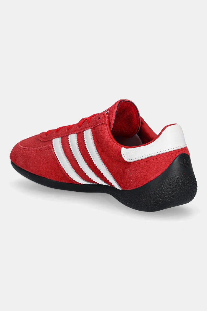 Обувки Кожени маратонки adidas Originals Handball Spezial Lo Pro W KJ3626 червен