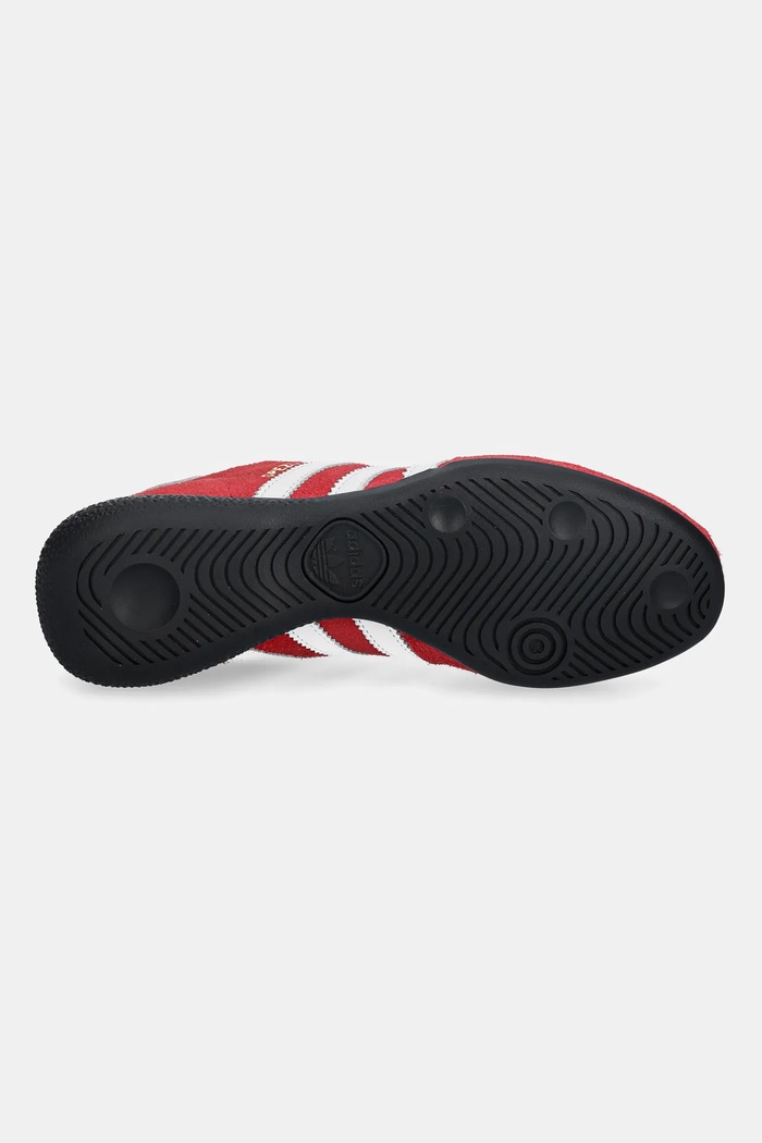 Кожени маратонки adidas Originals Handball Spezial Lo Pro W KJ3626 червен