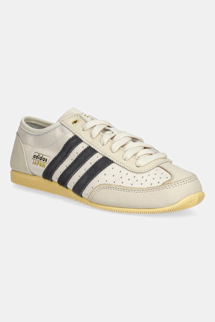 adidas Originals leather sneakers Japan Decon W grain leather beige KJ6213