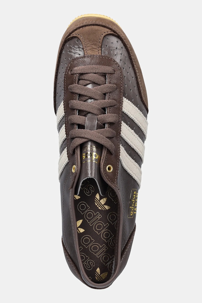 Кожаные кроссовки adidas Originals Japan Decon W коричневый KJ6215