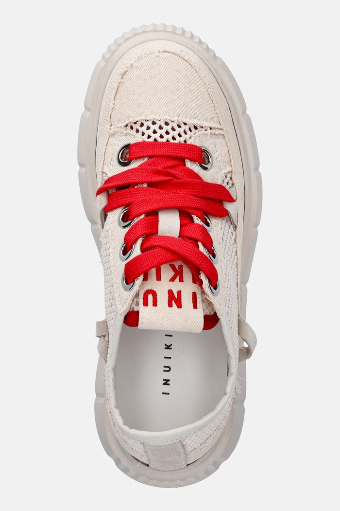 Inuikii Matilda Net sneakersy damskie beżowy 1001.001.0441.111