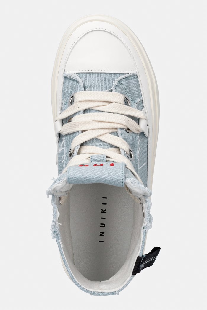 Tenisky Inuikii Matilda High Top Distressed modrá 1001.002.0082.400