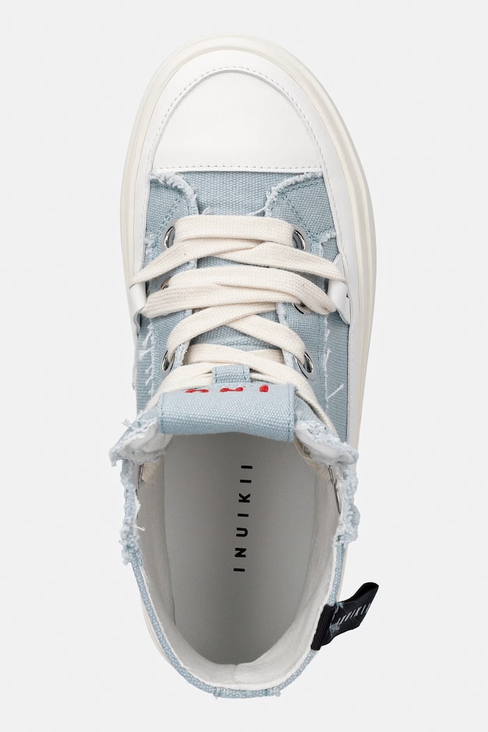 Tenisky Inuikii Matilda High Top Distressed modrá 1001.002.0082.400