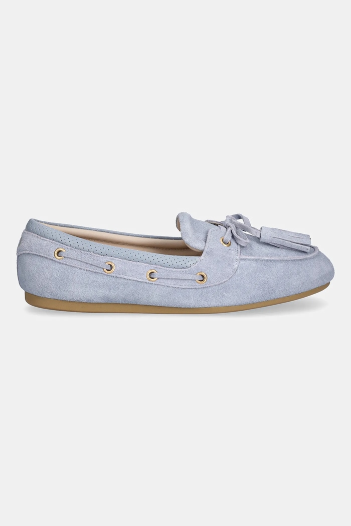 Semišové mokasíny Liu Jo SKIPPER 03 SA6049PX002S3954 modrá SS26
