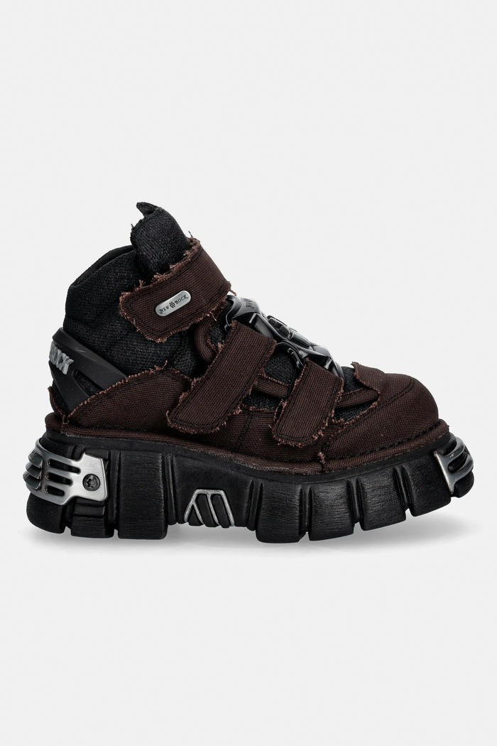 New Rock sneakers TORDO MARRON, RECIPET NEGRO, TOWER NEGRO AC M.285.C76 brown SS26