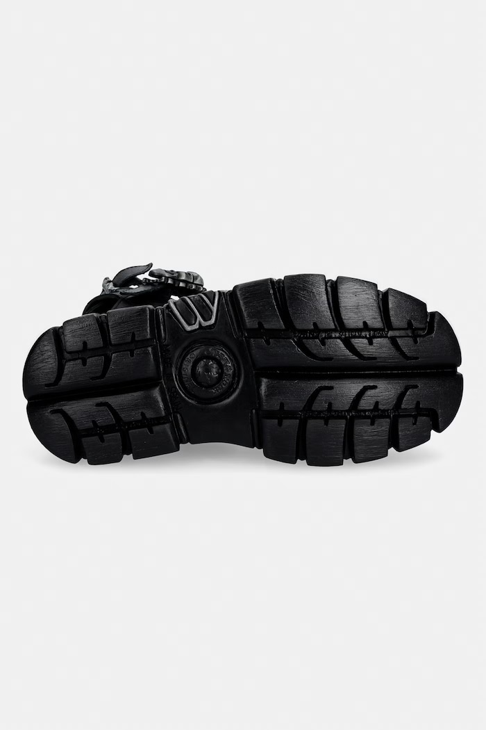 New Rock LUXOR NEGRO,TOWER NEGRO + LATERAL + ENT. Sandals Women's leather M.BIOS104.C7 black