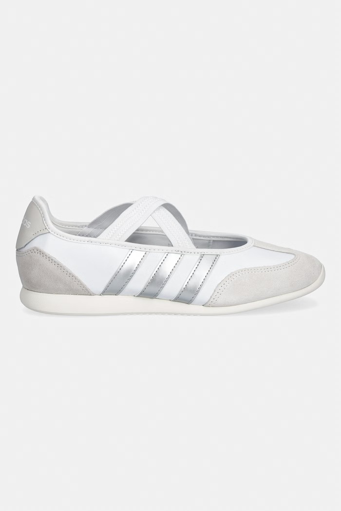 adidas balerini de piele Barreda Mary Jane HQ7400 alb SS26