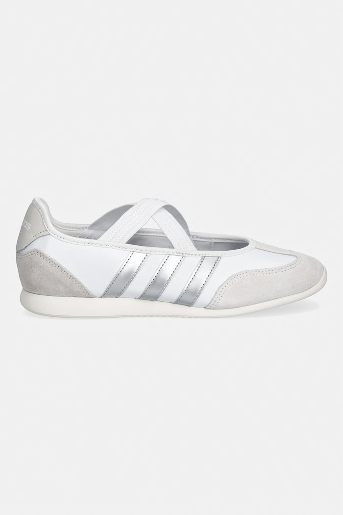 adidas balerini de piele Barreda Mary Jane HQ7400 alb SS26