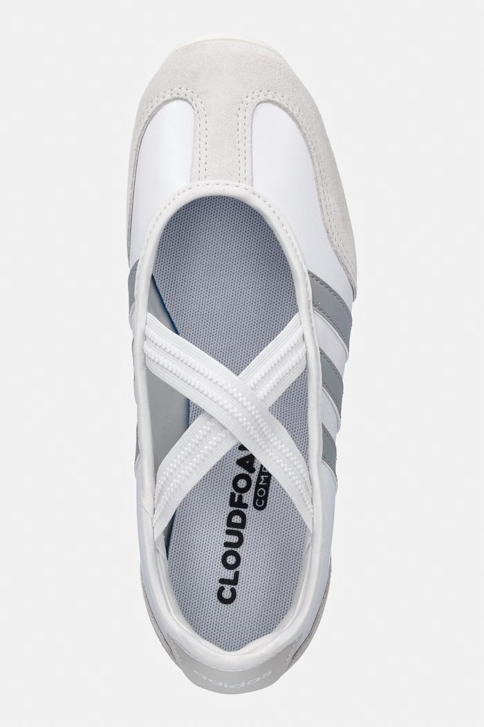 adidas balerini de piele Barreda Mary Jane alb HQ7400