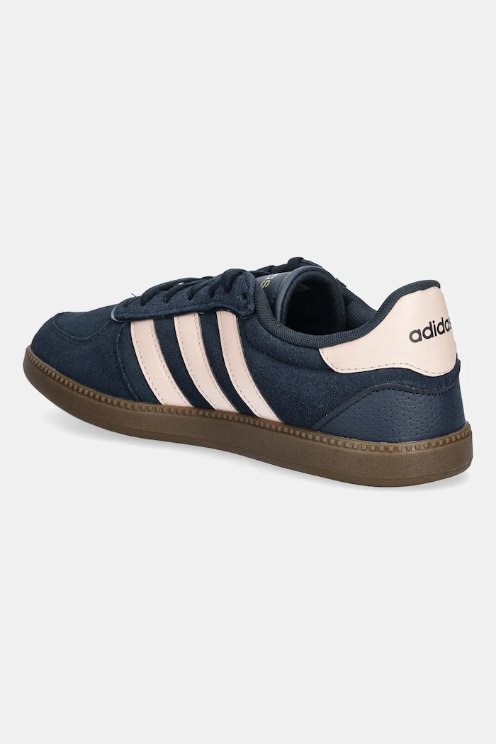 Încălțăminte adidas sneakers din piele întoarsă Breaknet Sleek IH1380 bleumarin