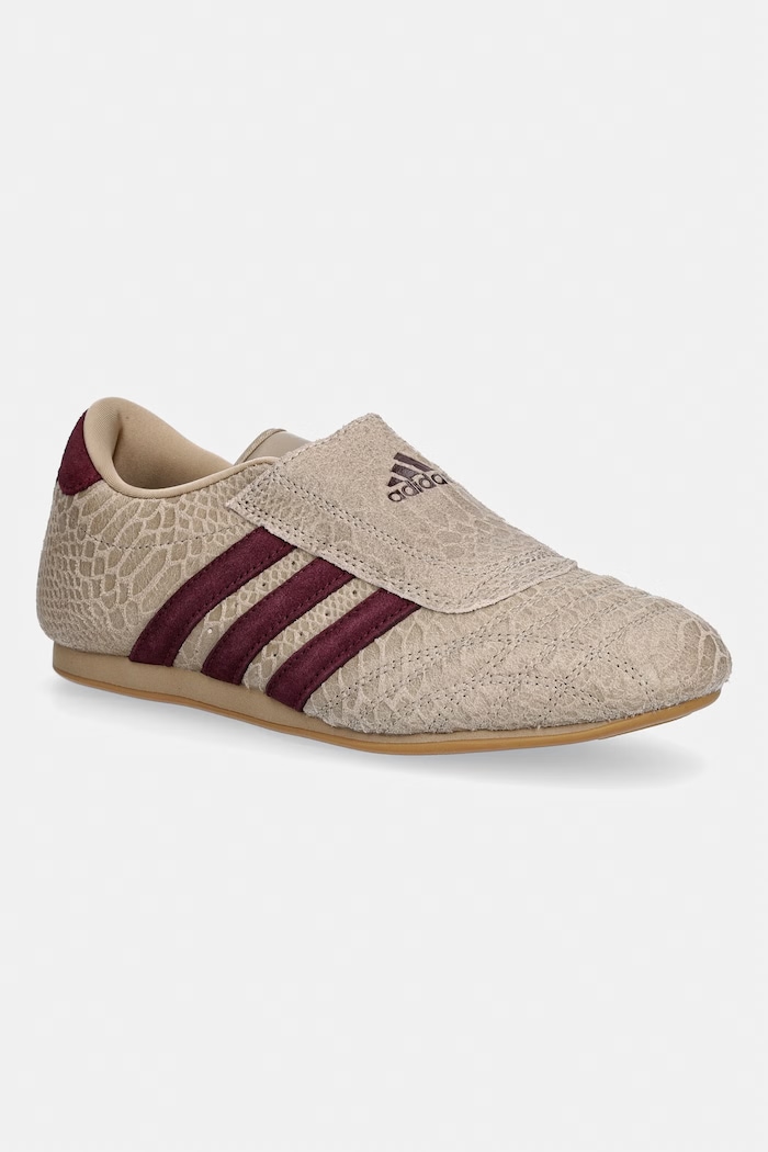 adidas Originals sneakersy zamszowe adidas Taekwondo imitacja skóry licowej zielony IH4446