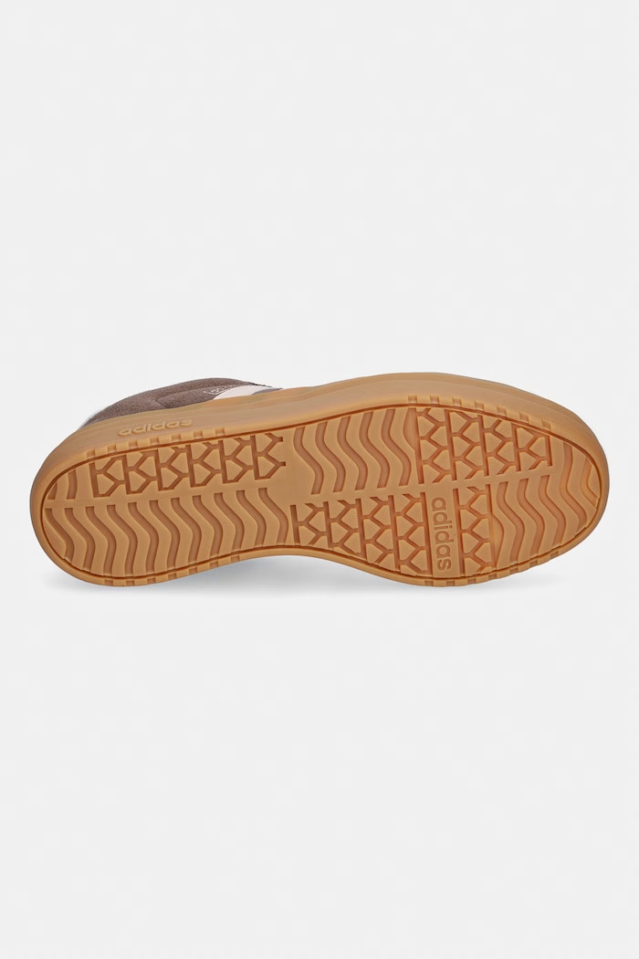 adidas VL Court Bold sneakers pentru femei, din piele întoarsă IH9152 maro