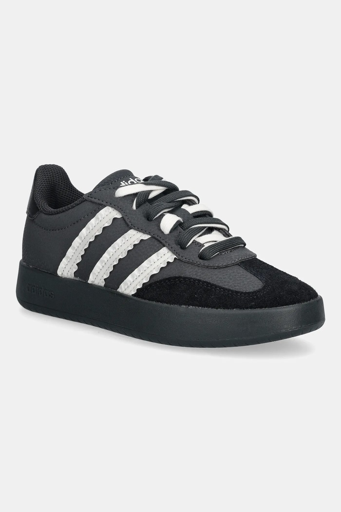 Tenisky adidas Barreda semišová koža čierna JP5969