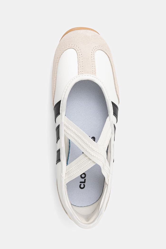 adidas balerini de piele Barreda Mary Jane alb JQ2127