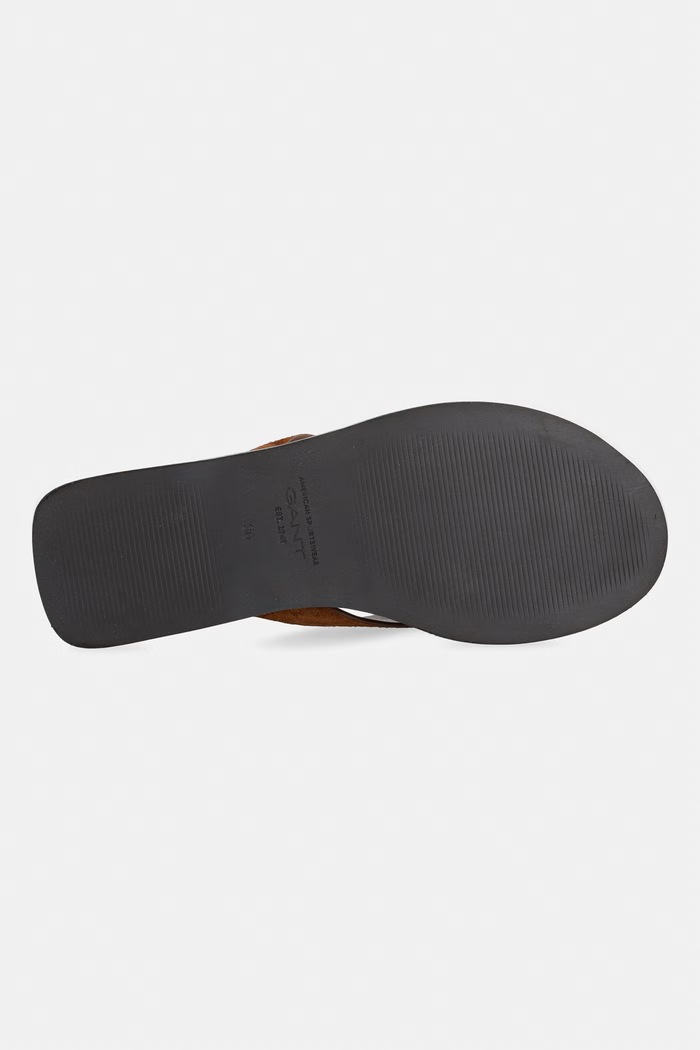 Gant джапанки дамски от велур Sunlaz 32563261.G45 кафяв