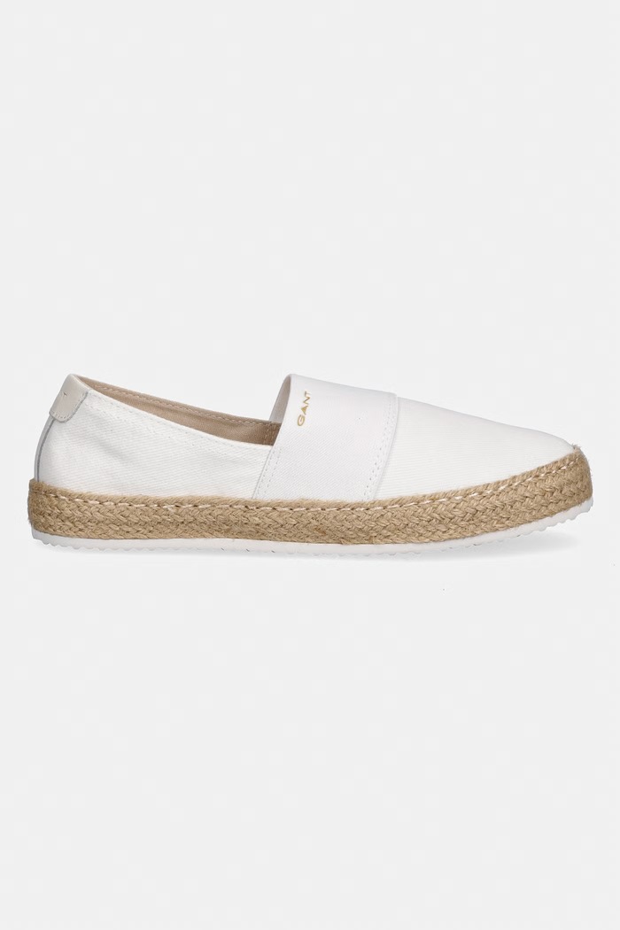 Gant espadrile ženske Raffiaville 32568323.G20 bela SS26