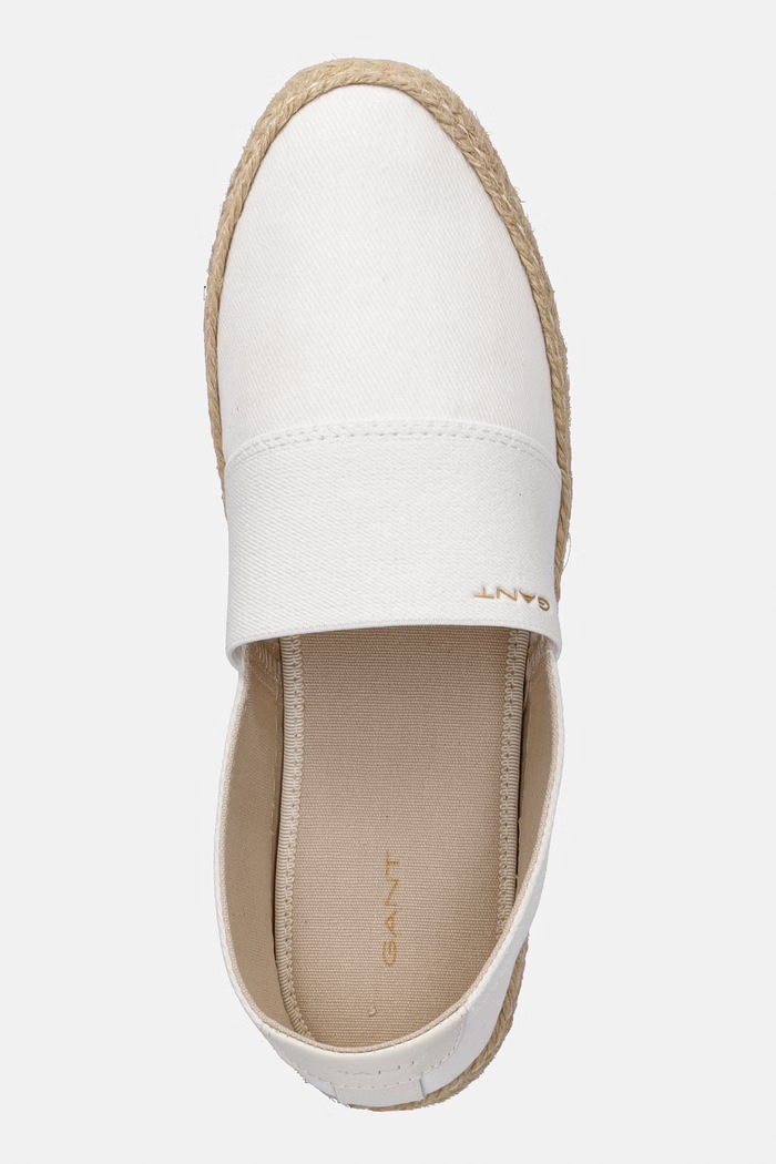Gant espadrile ženske Raffiaville bela 32568323.G20