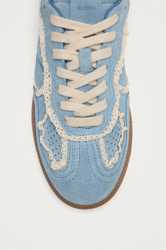 Alohas sneakers in camoscio Tb.490 blu S100823.06