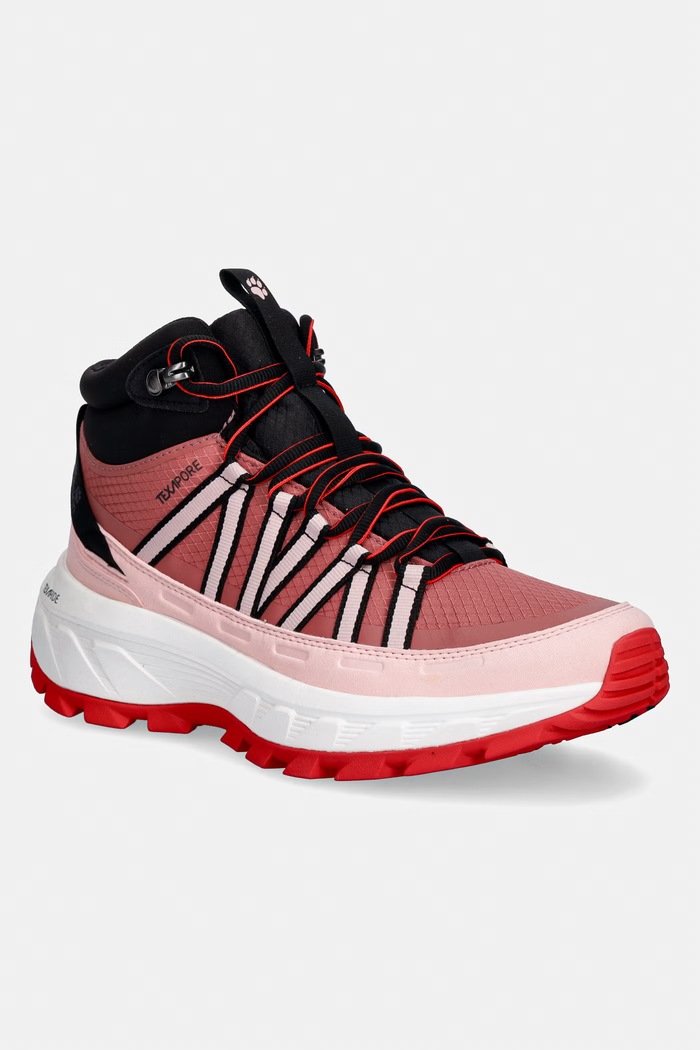 Jack Wolfskin dámska turistická obuv Wild Hike Texapore Mid ružová A65580