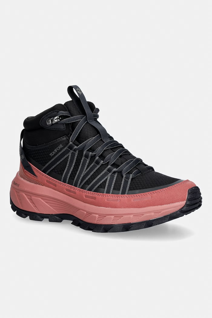 Jack Wolfskin încălțăminte de trekking pentru femei Wild Hike Texapore Mid roz A65580