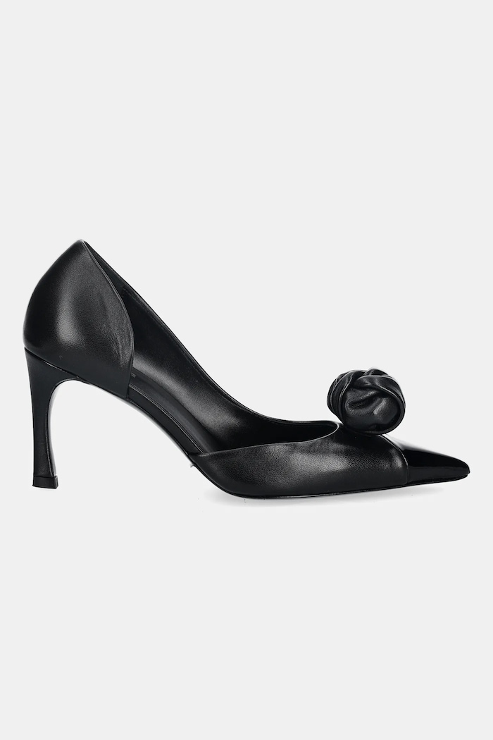 Rotate stilettos de piele 115987100.100 negru SS26