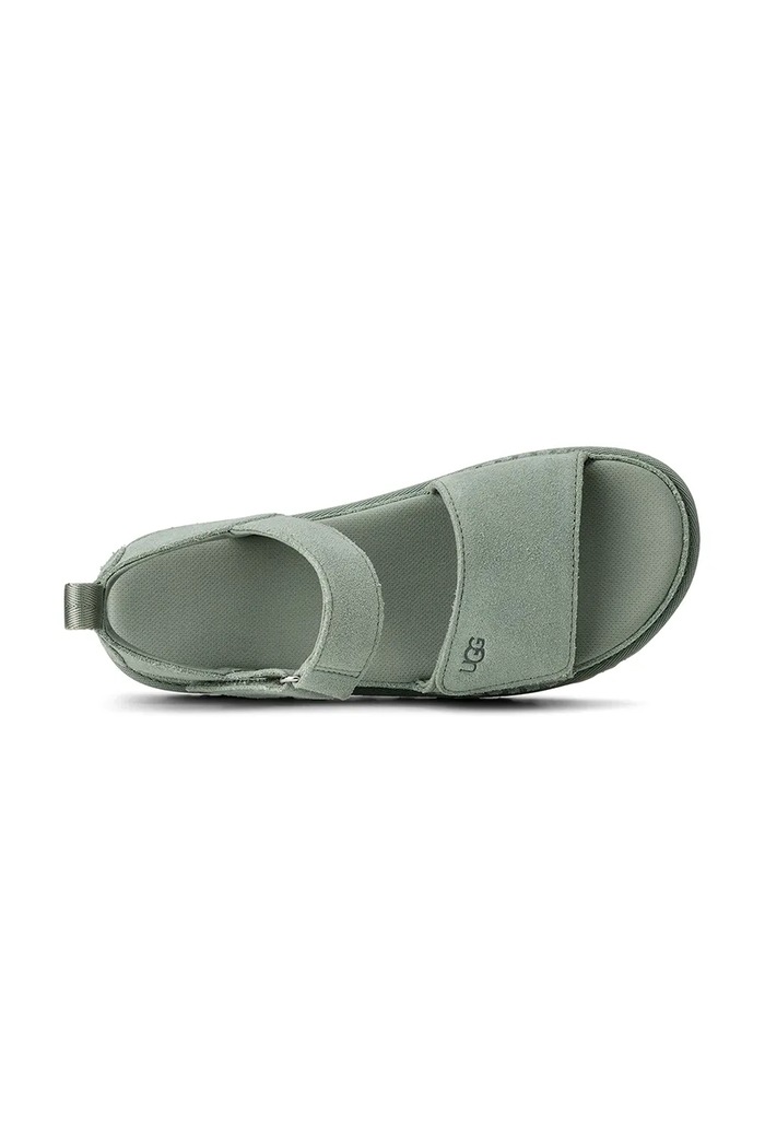 Semišové sandály UGG W Goldenstar 1136783.ART tyrkysová