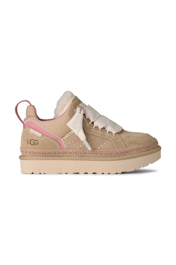 UGG suede sneakers W Lowmel Meadow suede beige 1175114.SNDC