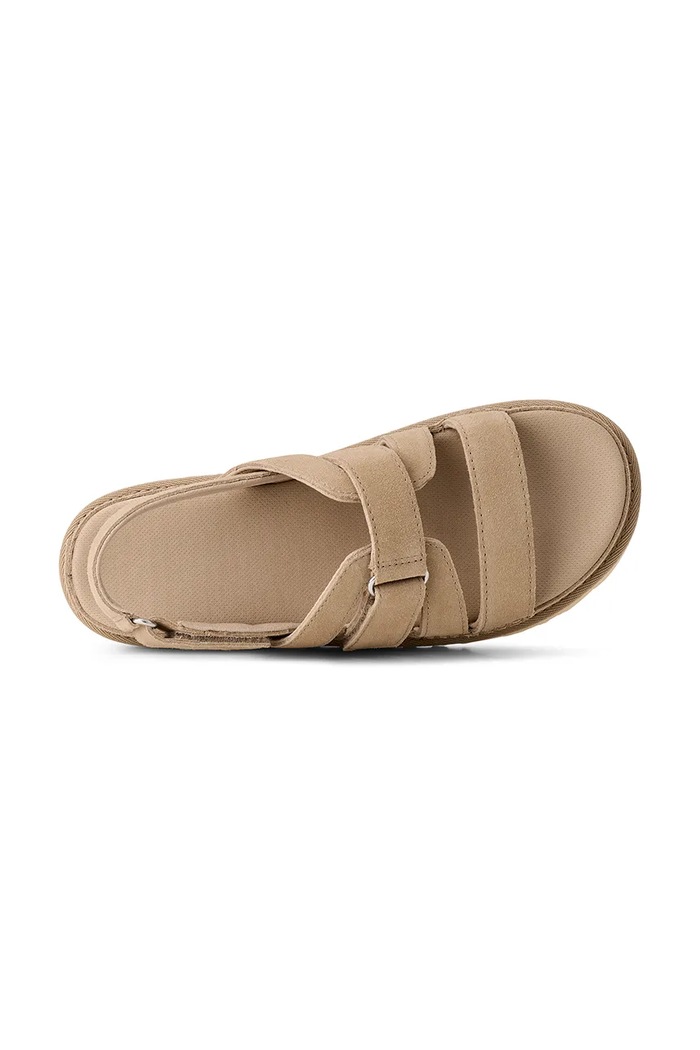 Semišové sandály UGG W Goldenstar Gleam 1175122.MDSD béžová
