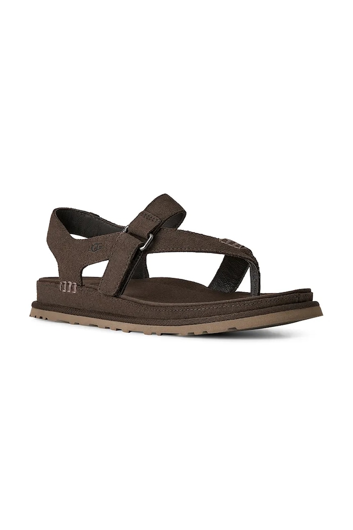 Semišové sandály UGG W Goldengaze Toe Post 1175134.DNSS hnědá SS26