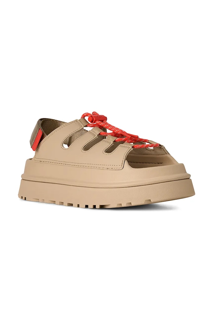 Δερμάτινα σανδάλια UGG W Goldenglow Toggle 1179370.MDSD μπεζ SS26