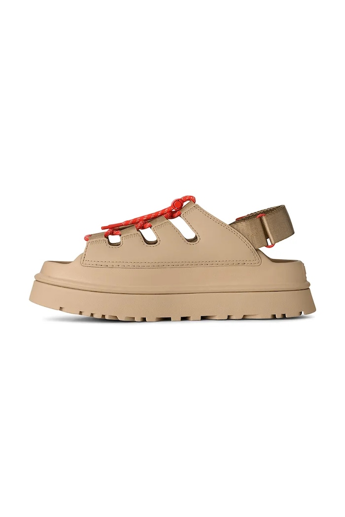 Δερμάτινα σανδάλια UGG W Goldenglow Toggle μπεζ 1179370.MDSD