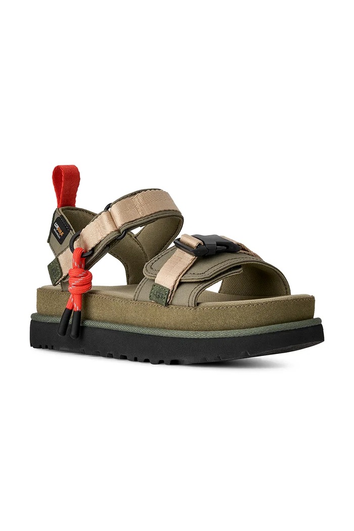 UGG sandały W Goldenstar Wildwood 1180070.BTOL zielony SS26
